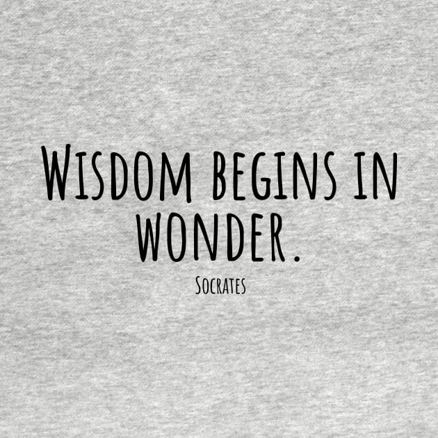 Wisdom-begins-in-wonder.(Socrates) by Nankin on Creme